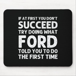 Ford Name Personalised Birthday Funny Christmas Jo Mouse Pad