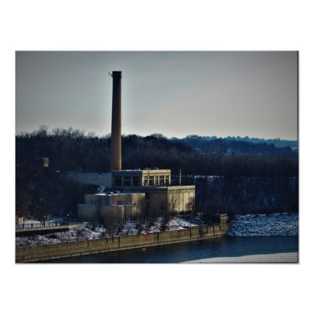 "Ford Steam Plant" Photo Print (Front)
