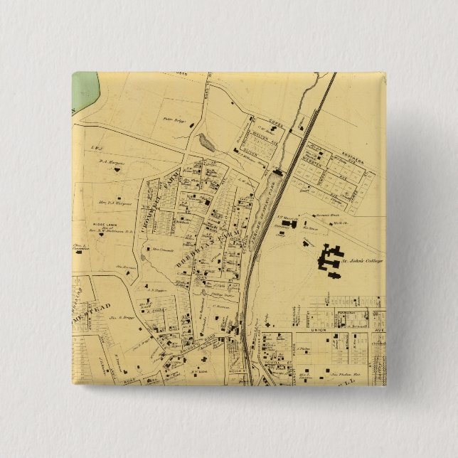 Fordham 15 Cm Square Badge (Front)