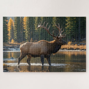 Fording the River Jigsaw Puzzle