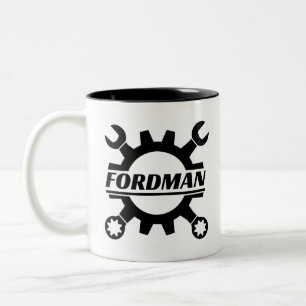 Fordman AKA Kenneth Oaks Gear Coffee Mug