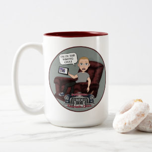 Fordman Kenneth Oaks "I'm in the wrong chat!" Mug