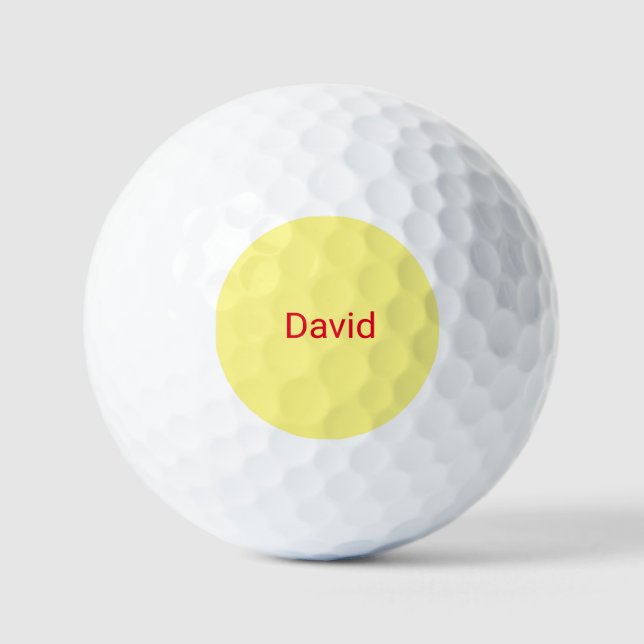 FORE GOLF BALLS (Front)