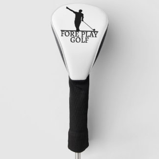 Fore Play Golf headcover, Driver Headcover, Golf Head Cover