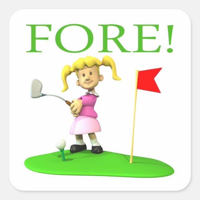 Fore Square Sticker (Front)