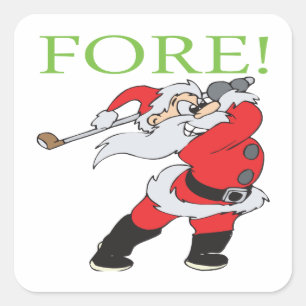 Fore Square Sticker