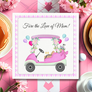 Fore the Love of Mum Mother's Day Golf Brunch  Napkin