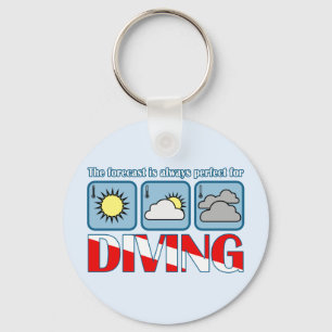 Forecast for Diving Key Ring