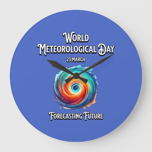 Forecasting Future.  Large Clock (Front)