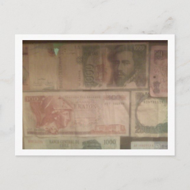 Foreign currency postcard (Front)