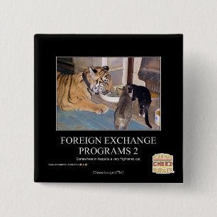 Foreign Exchange Programs 2 15 Cm Square Badge