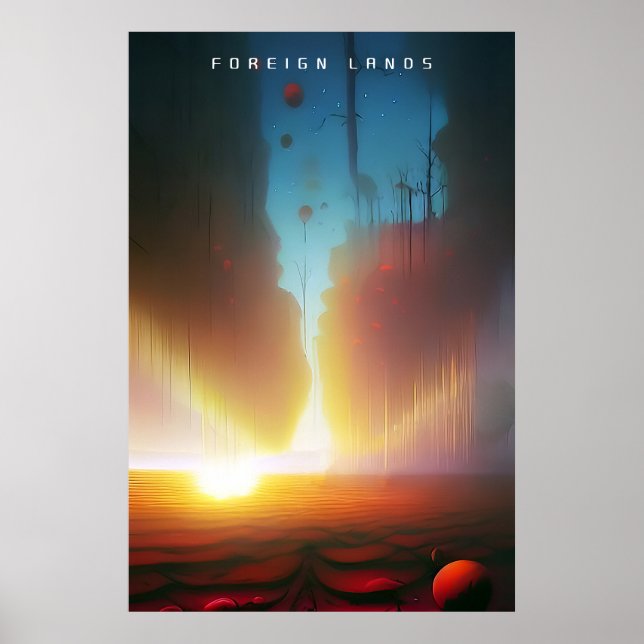 Foreign Lands Poster (Front)
