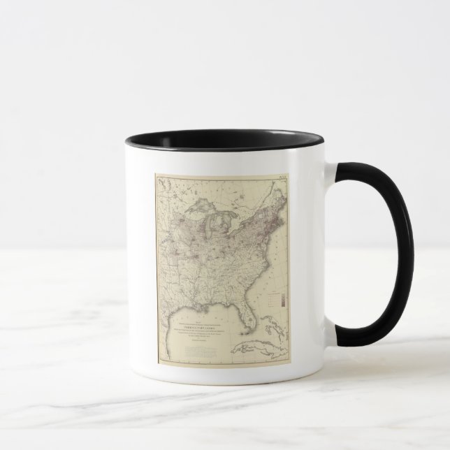 Foreign Population 1870 Mug (Right)