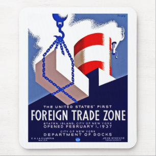Foreign Trade Zone Mouse Pad