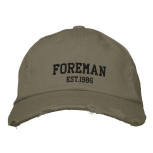 Foreman Embroidered Hat