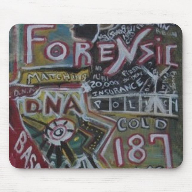 FORENSIC 187 MOUSE PAD (Front)