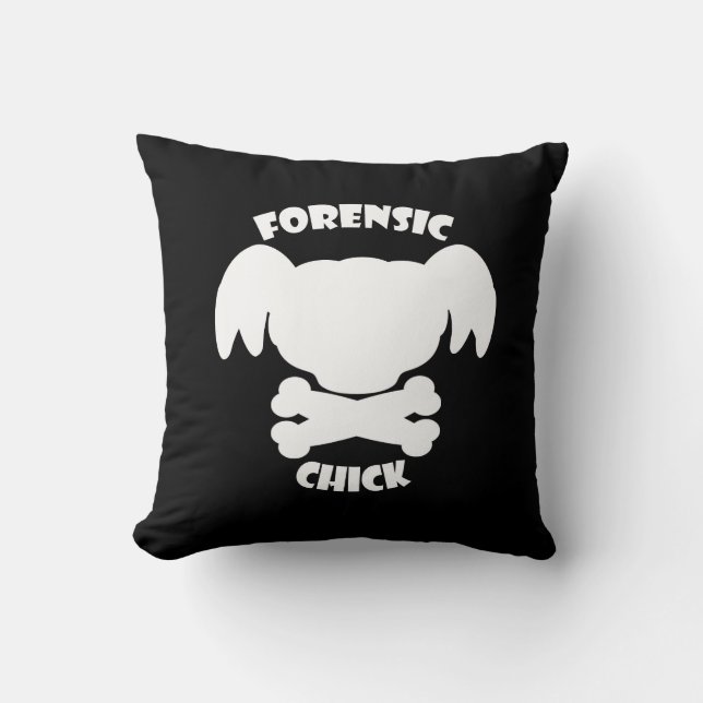 Forensic Chick Cushion (Front)