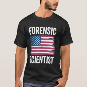 Forensic Nurse American Flag Nurse Nursing T-Shirt