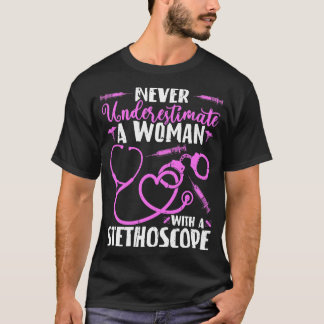 Forensic Nursing Stethoscope Correctional Nurse T-Shirt