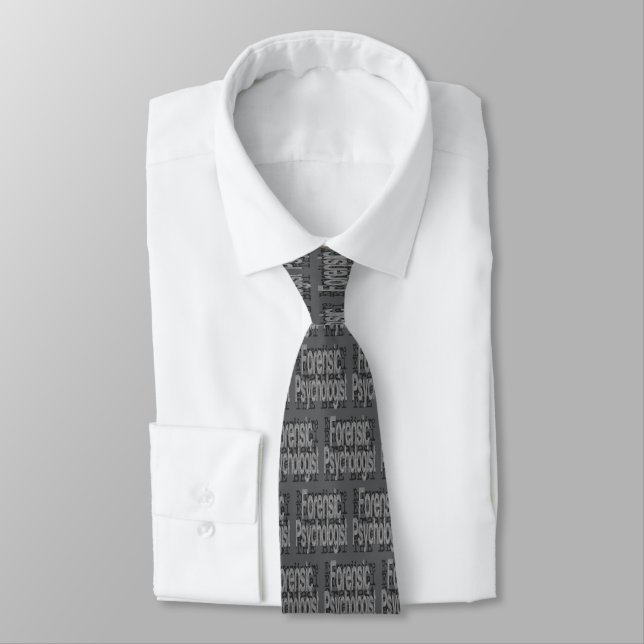 Forensic Psychologist Extraordinaire Tie (Tied)