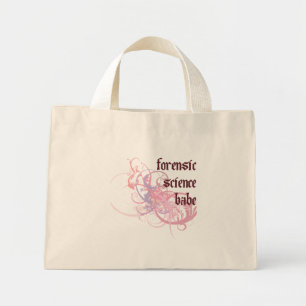 Forensic Science Babe Mini Tote Bag