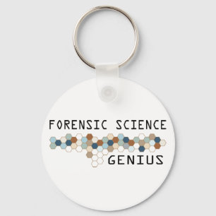 Forensic Science Genius Key Ring