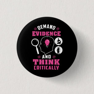 Forensic Science Investigation Science Geek 3 Cm Round Badge