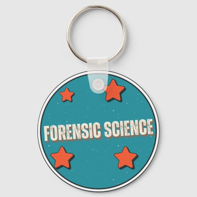 Forensic Science Key Ring (Front)