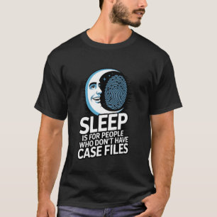 Forensic Scientist Crime Scene Investigation Case T-Shirt