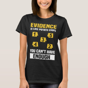 Forensic Scientist Criminology Coroner & Forensic T-Shirt