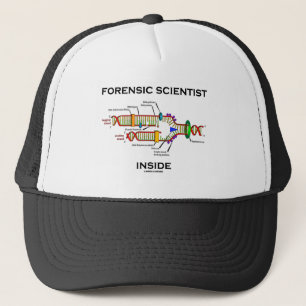 Forensic Scientist Inside (DNA Replication) Trucker Hat