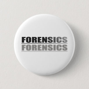 FORENSICS 6 CM ROUND BADGE