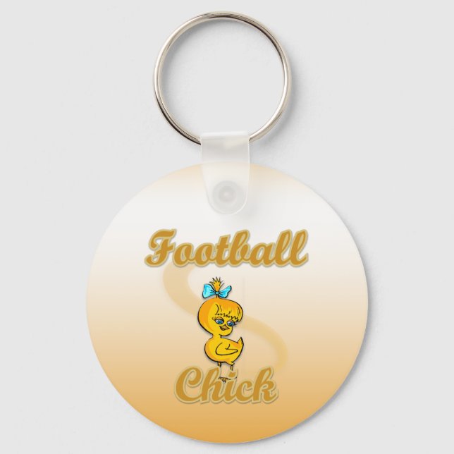 Forensics Chick  Key Ring (Front)