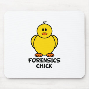 Forensics Chick Mouse Pad