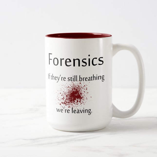 Forensics Coffee Mug (Right)