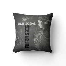 FORENSICS pillow