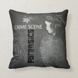 FORENSICS pillow