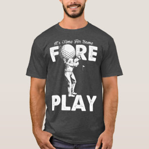 Foreplay Innuendo Funny Golf Adult Humour T-Shirt