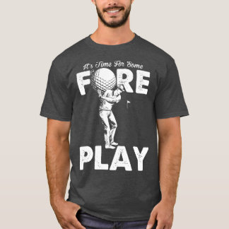 Foreplay Innuendo Funny Golf Adult Humour T-Shirt