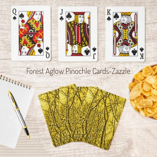 Forest Aglow Pinochle Cards (Creator Uploaded)