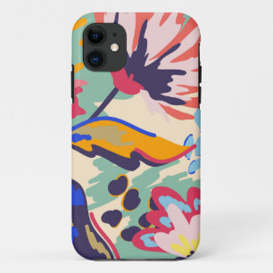 Forest and roses iPhone 11 case