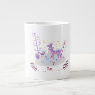 forest animal  large coffee mug