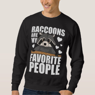 Forest Animal Lover Cute Trash Panda Funny Racoon Sweatshirt