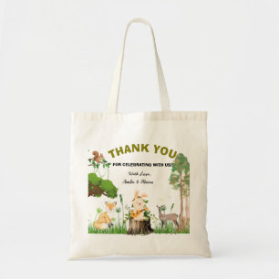 Forest Animals Baby Shower Tote Bag
