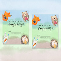 Forest animals - how big is mummy's belly