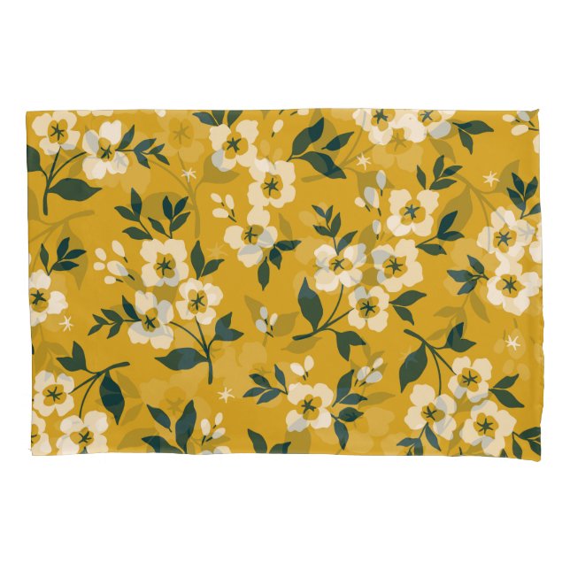 Forest animals, masks, virus pattern. pillowcase (Front)