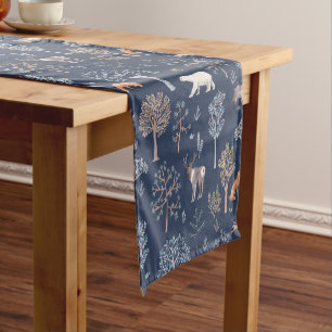 Forest Animals Short Table Runner