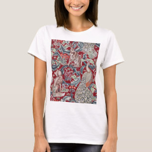 Forest Animals, William Morris T-Shirt