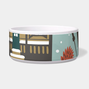 Forest Animals: Winter Vintage Seamless.