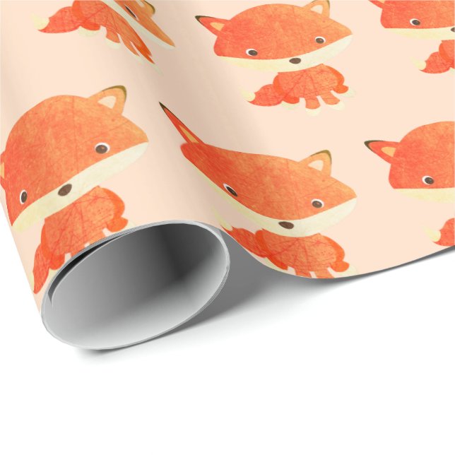Forest Animals Woodland Creatures Gift Wrap (Roll Corner)